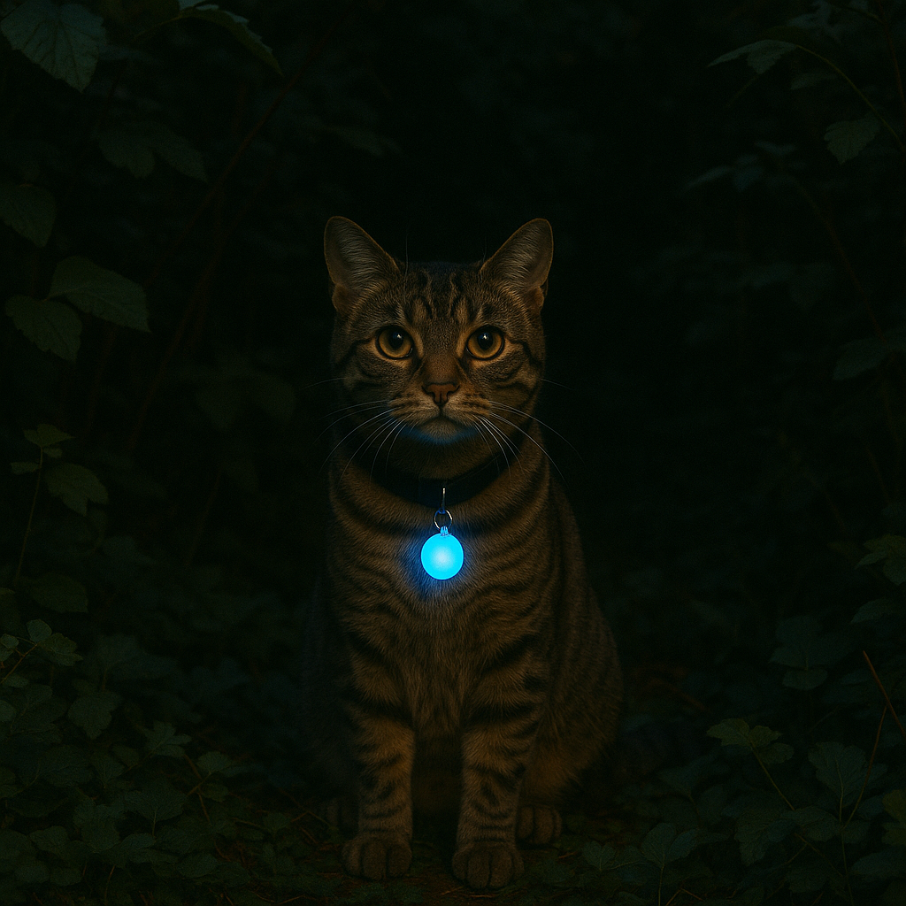 Don't Lose Your Cat - Anti-Loss Flashing Beacon
