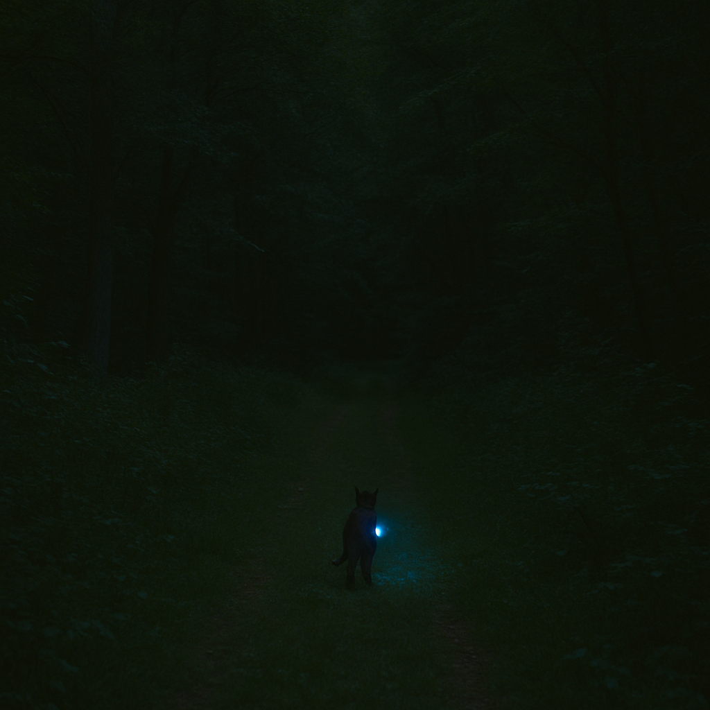 Don't Lose Your Cat - Anti-Loss Flashing Beacon