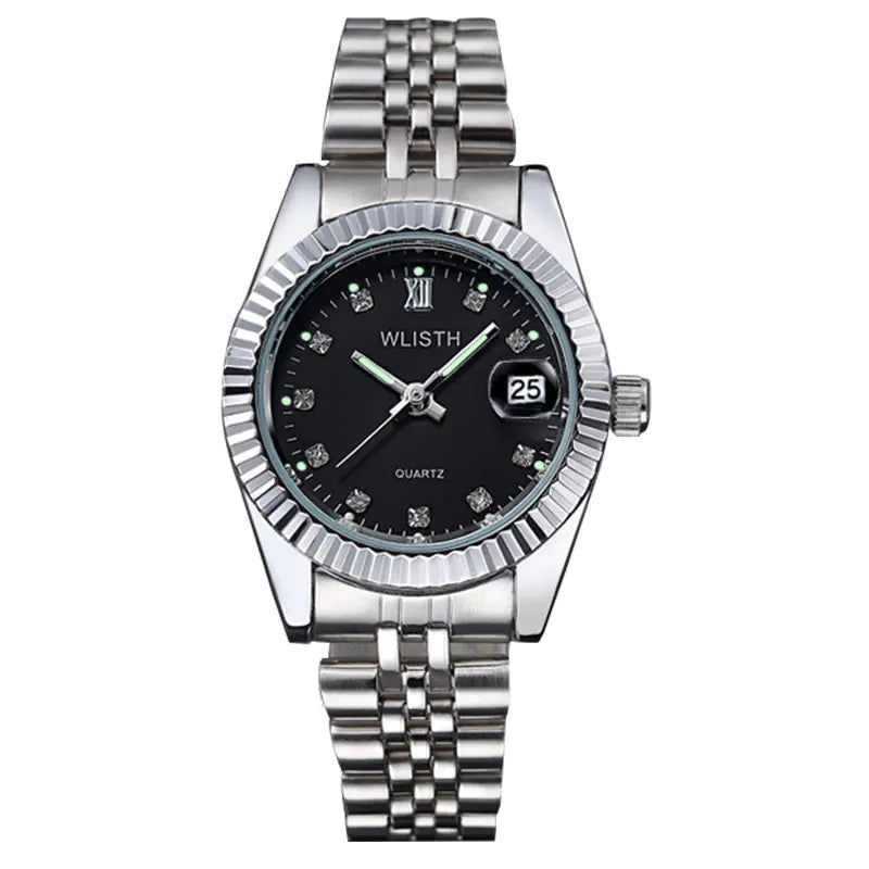 Luminous Diamond Quartz Watch For Men and Ladies