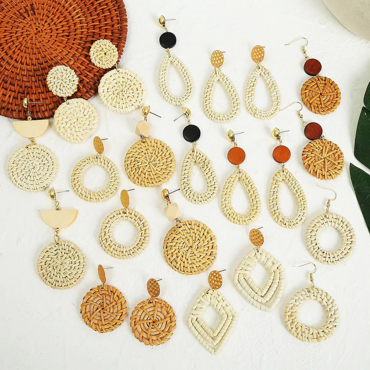 Handmade Bamboo Earrings