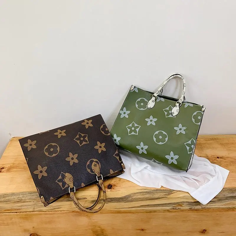 Loui's Monogram Work Tote Bag