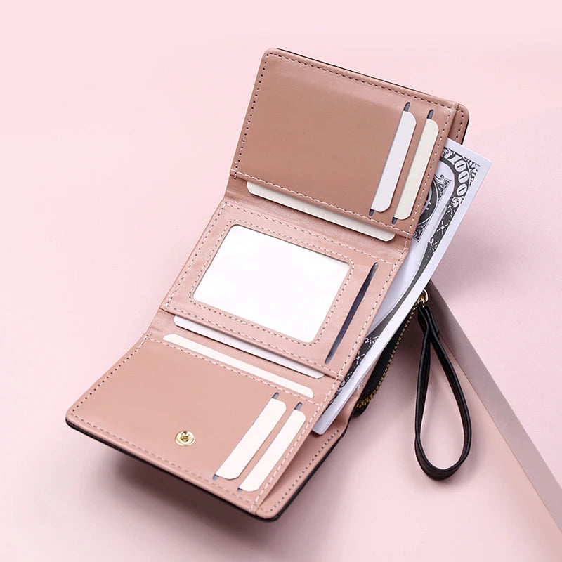 Mini Tri-Fold Embroidered Wallet – 2025 Edition