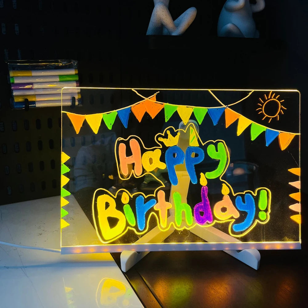 GlowBoard - Doodle, Copy & Shine, Night Light!