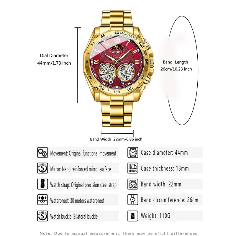 BINBOND Men’s Luxury Quartz Watch