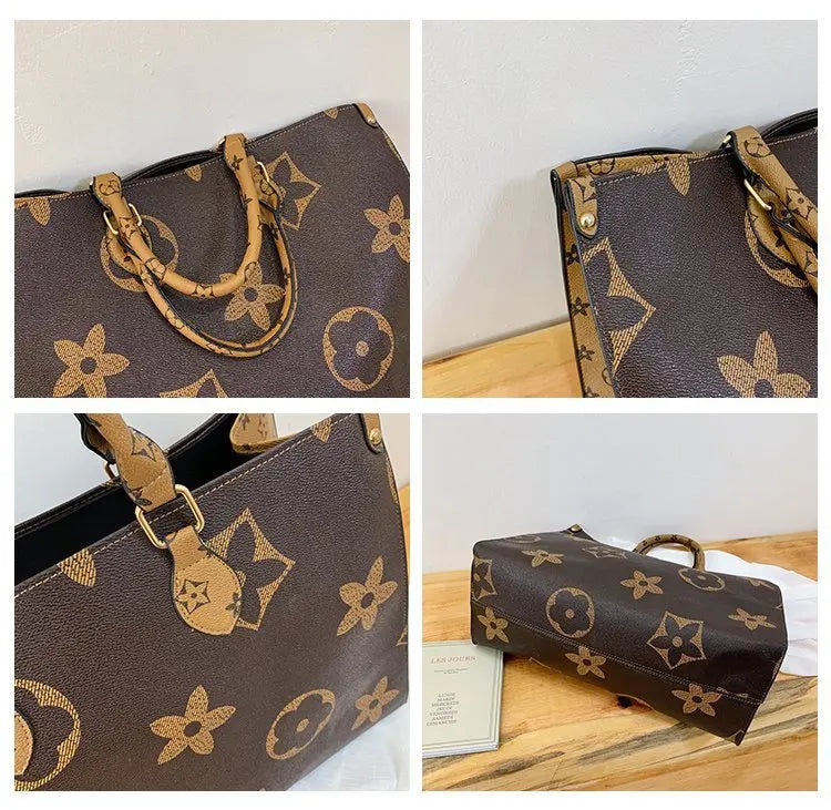 Loui's Monogram Work Tote Bag