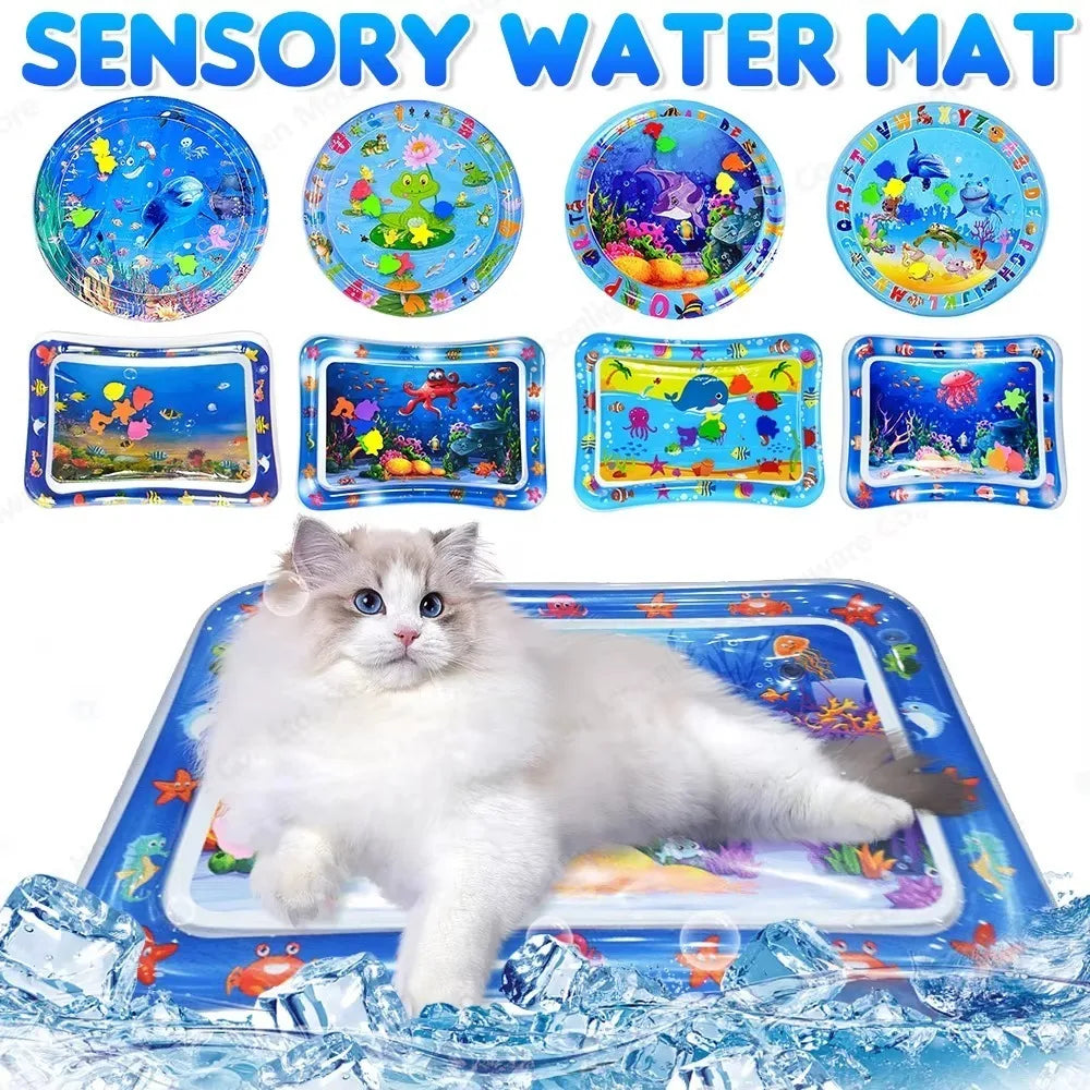 Sensory Water Play Mat for Cats & Dogs – Interactive Fun