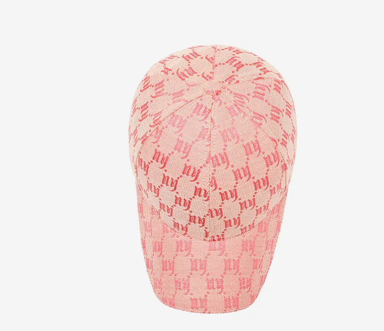 Monochrome Luxe Patterned Baseball Cap