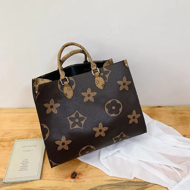 Loui's Monogram Work Tote Bag