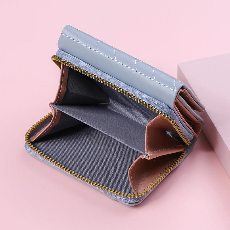 Mini Tri-Fold Embroidered Wallet – 2025 Edition