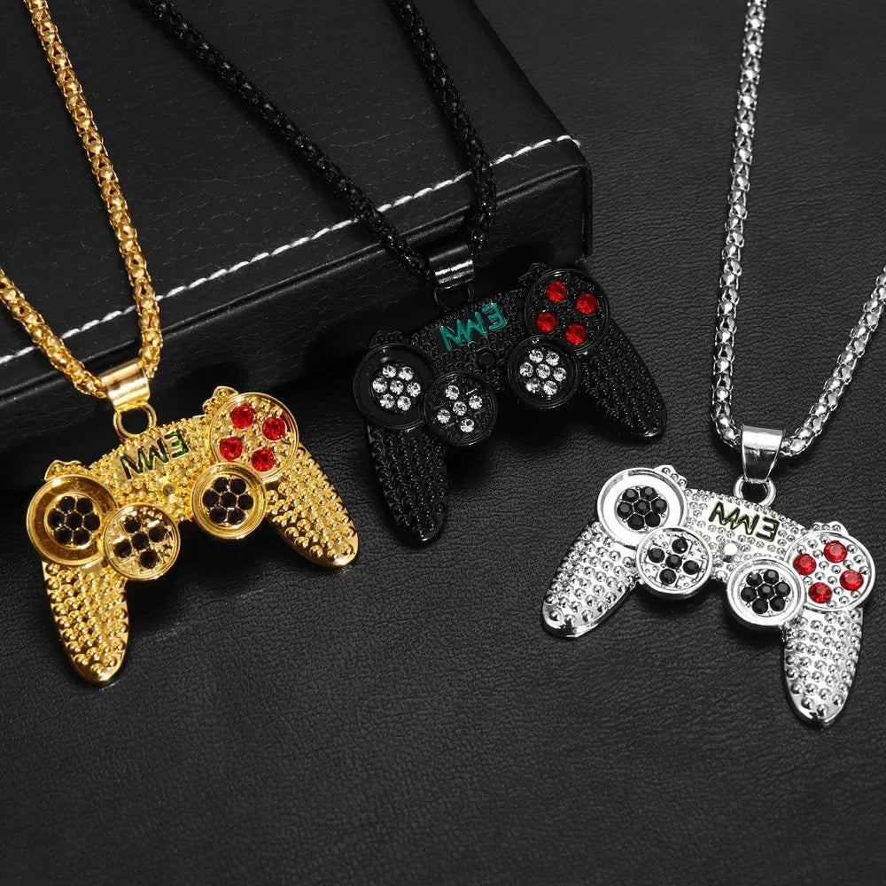 RAKOL Trendy Gamepad Stainless Steel Necklace