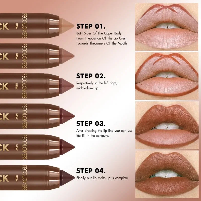 Moisturizing Lip Liner – Long-Lasting, Easy-to-Apply Color