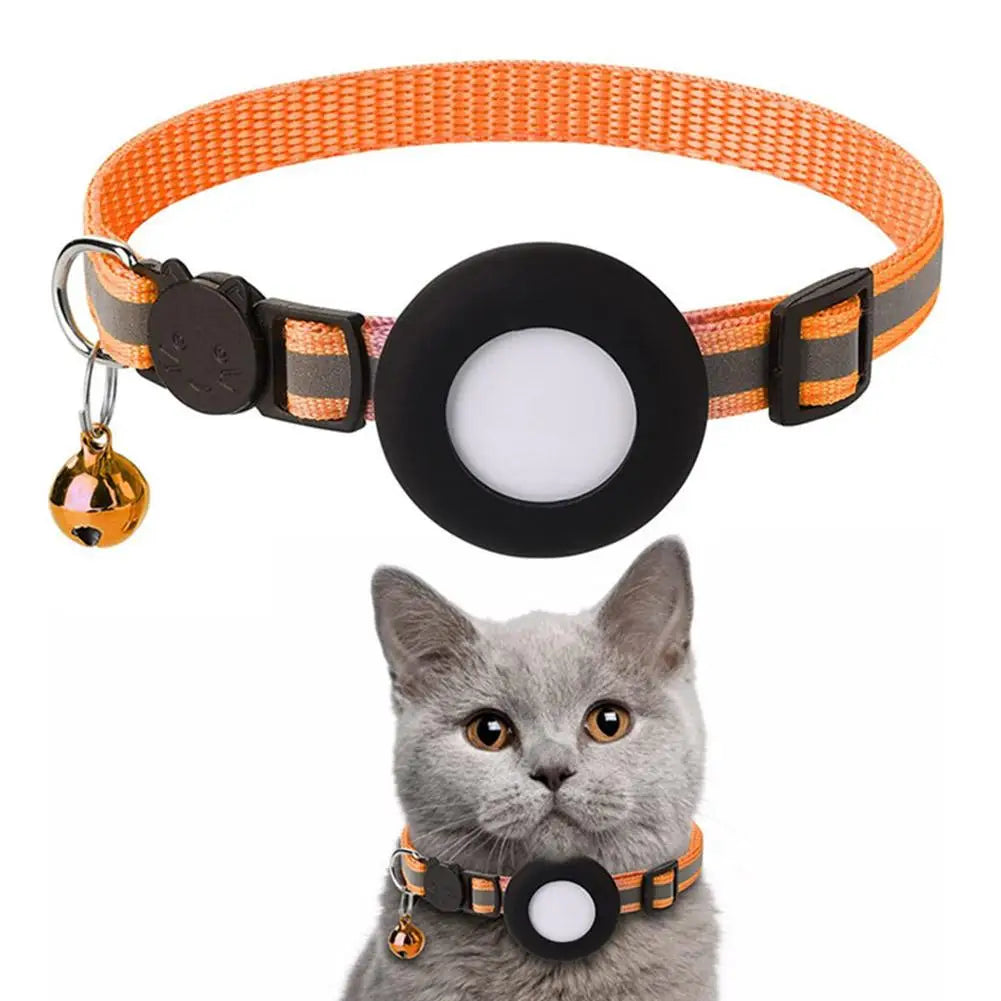 Anti-Loss Airtag Reflective Cat Collar