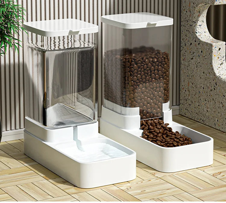 Automatic Cat and Dog Feeder & Water Dispenser