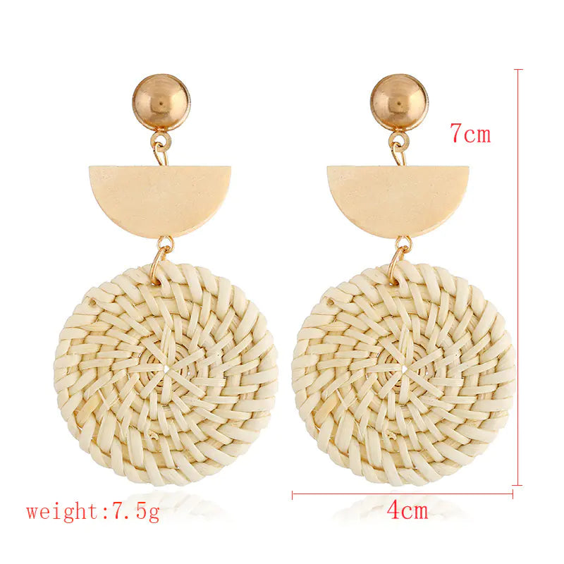 Handmade Bamboo Earrings