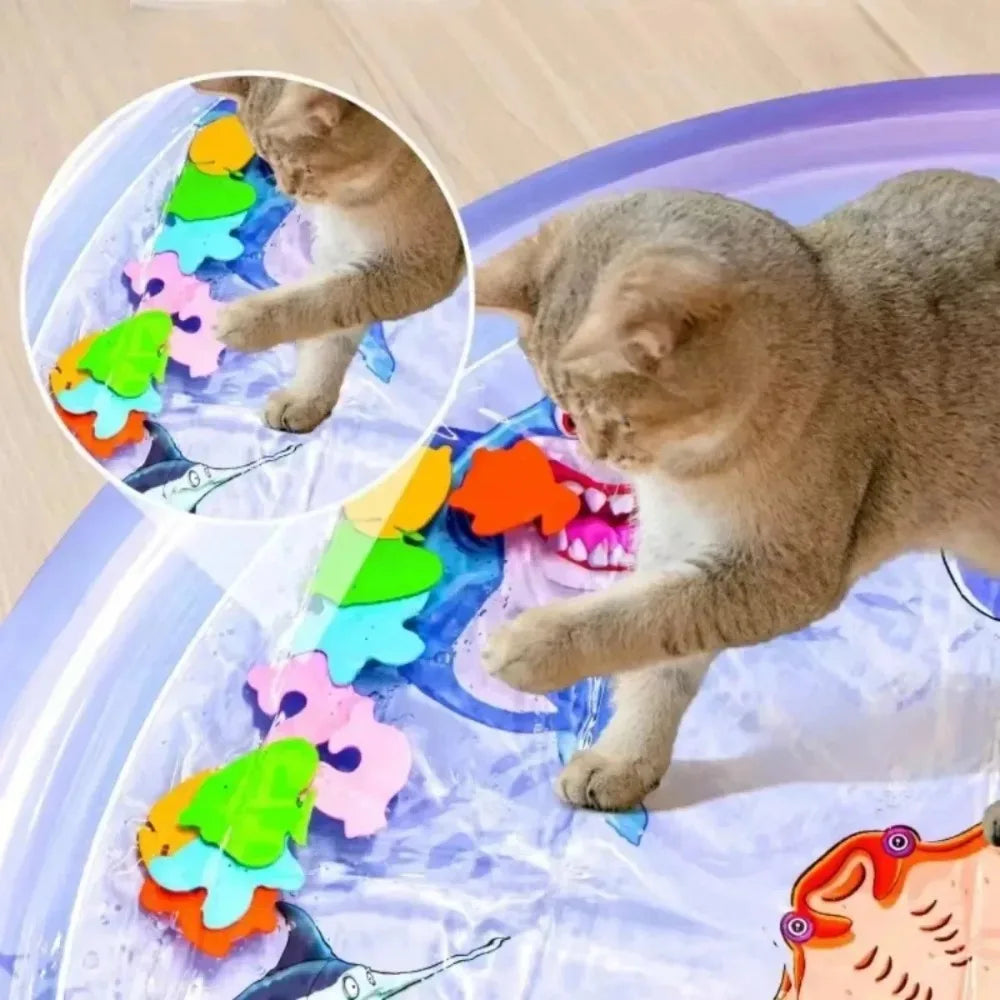 Sensory Water Play Mat for Cats & Dogs – Interactive Fun