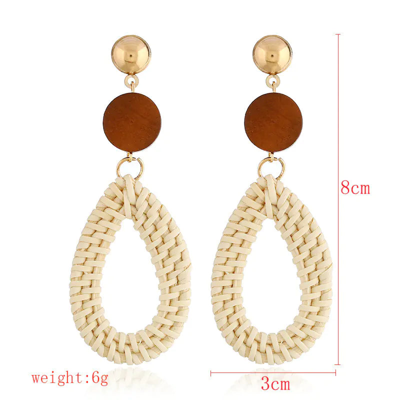 Handmade Bamboo Earrings