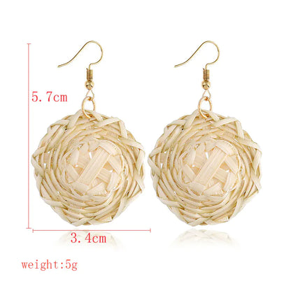 Handmade Bamboo Earrings