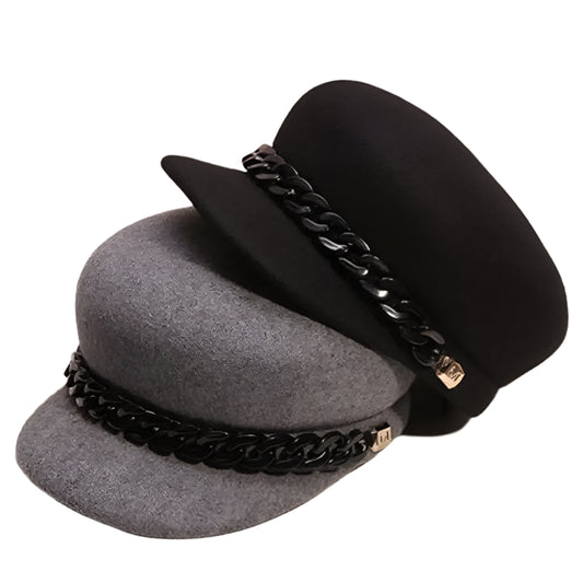 High-End Retro Women's Wool Hats
