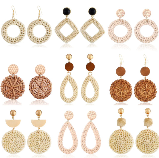Handmade Bamboo Earrings