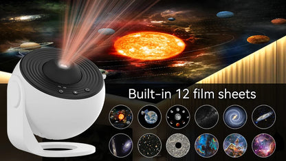 Starry Galaxy Night Light Projector