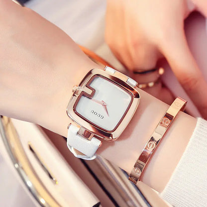 Guou Sophistication in Quartz Square Watch