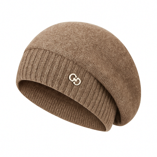 LOW STOCK! Ultra-Soft Fleece-Lined Knit Beanie with Hidden Pocket