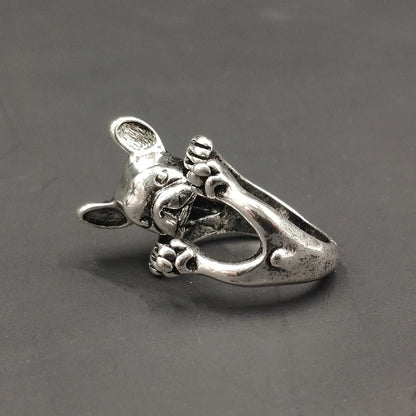 Dog Lovers Adjustable Ring