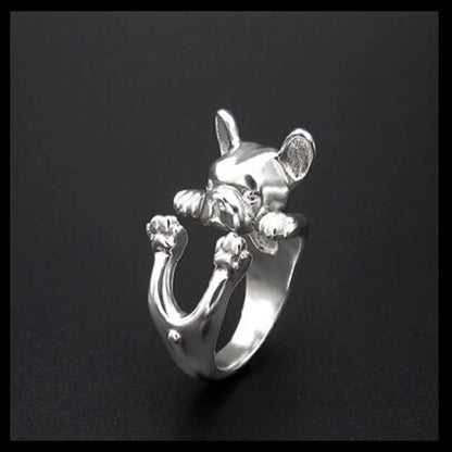Dog Lovers Adjustable Ring