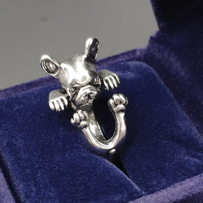 Dog Lovers Adjustable Ring