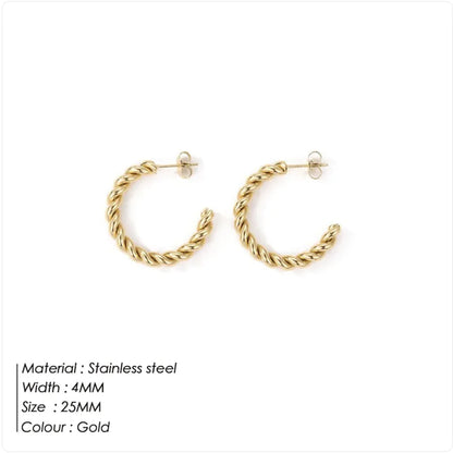 The De L'Volue - Ciel Arc Earrings