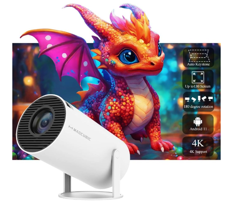 Cinema 4K Magcubic Projector