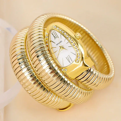 Elegant Wraparound Watch – Feminine, Modern, Iconic