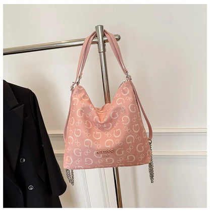 2025 Guessing Collection of Letter Print Backpack & Crossbody Bag