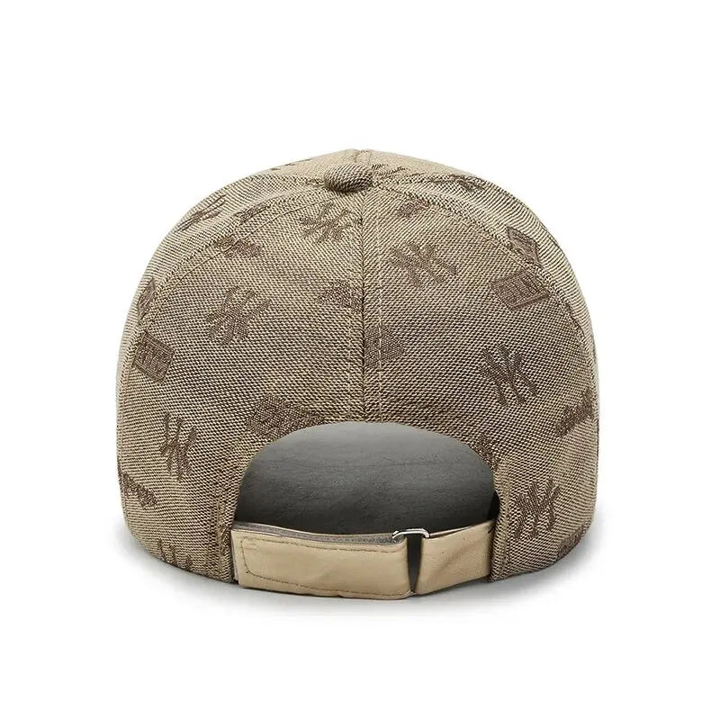 Street Style Essential Embroidered Letter Cotton Baseball Cap