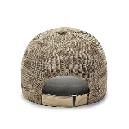 Street Style Essential Embroidered Letter Cotton Baseball Cap