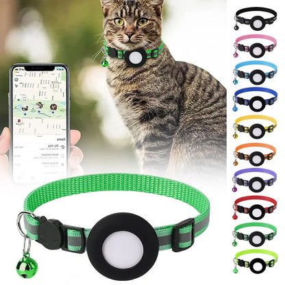 Anti-Loss Airtag Reflective Cat Collar