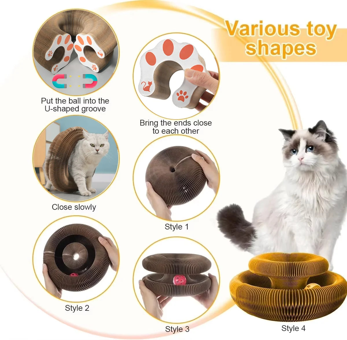 The Trending Magic Cat Scratch Toy