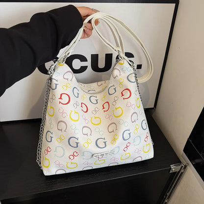 2025 Guessing Collection of Letter Print Backpack & Crossbody Bag