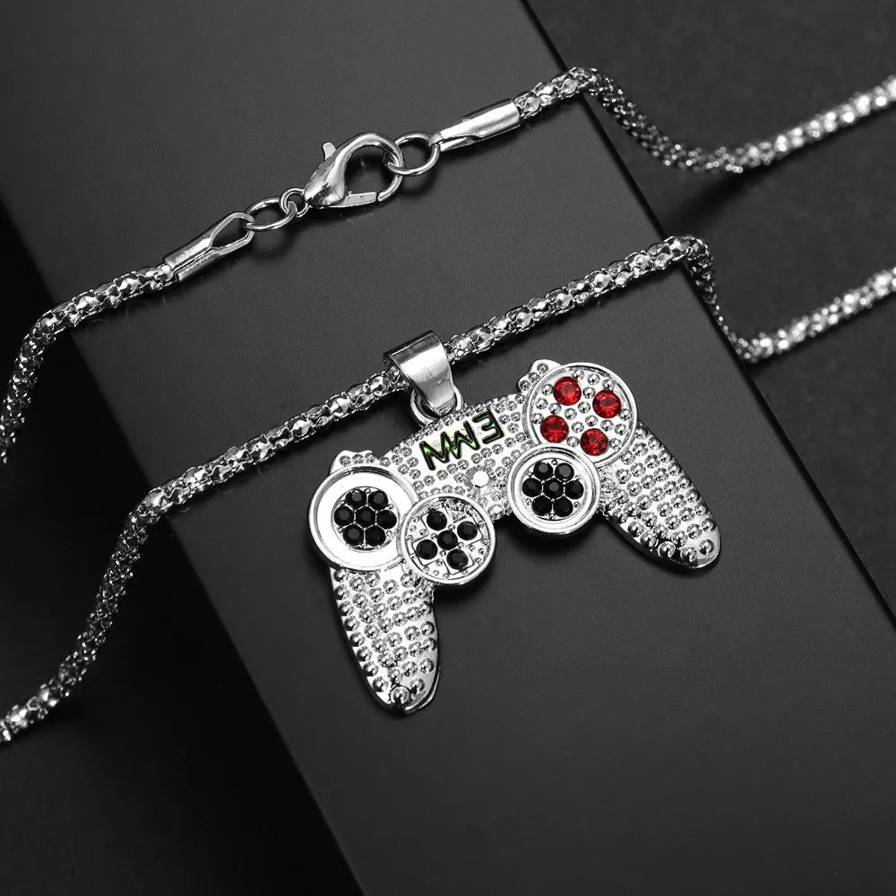 RAKOL Trendy Gamepad Stainless Steel Necklace