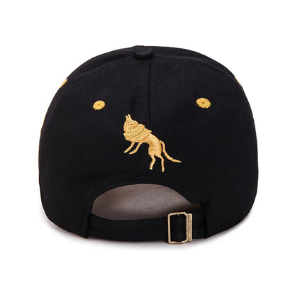 Embroidered Totem Cotton Baseball Cap