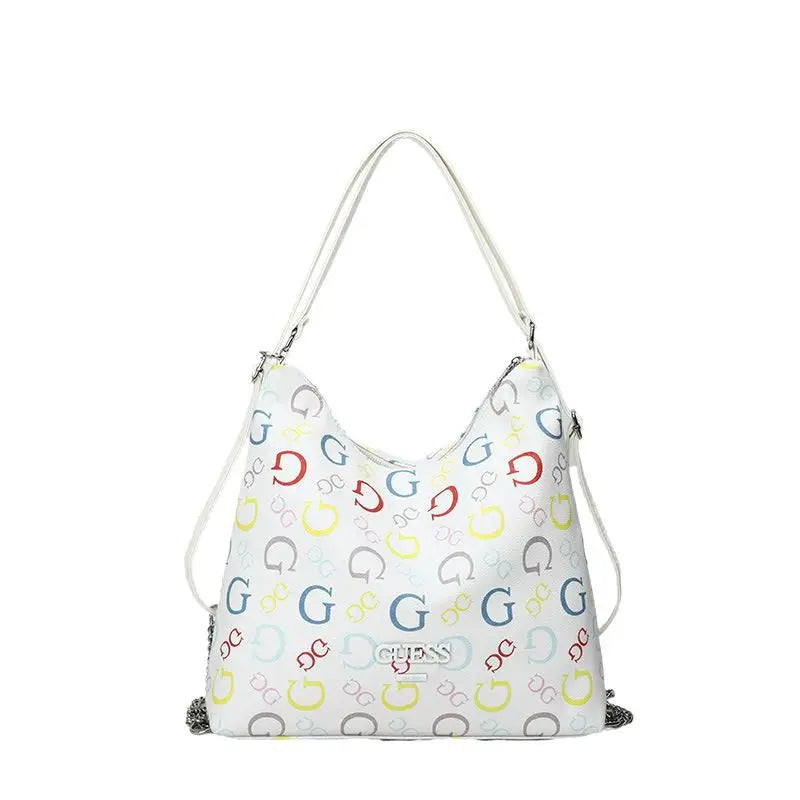 2025 Guessing Collection of Letter Print Backpack & Crossbody Bag