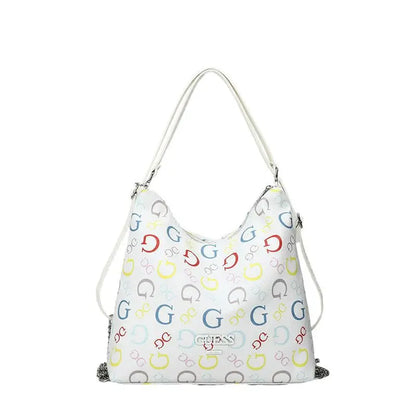 2025 Guessing Collection of Letter Print Backpack & Crossbody Bag