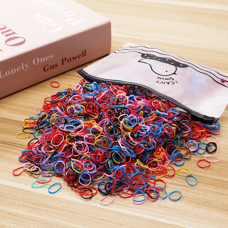 Colorful Disposable Hair Ties - 500/1000/2000pcs