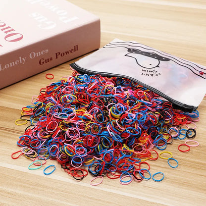 Colorful Disposable Hair Ties - 500/1000/2000pcs