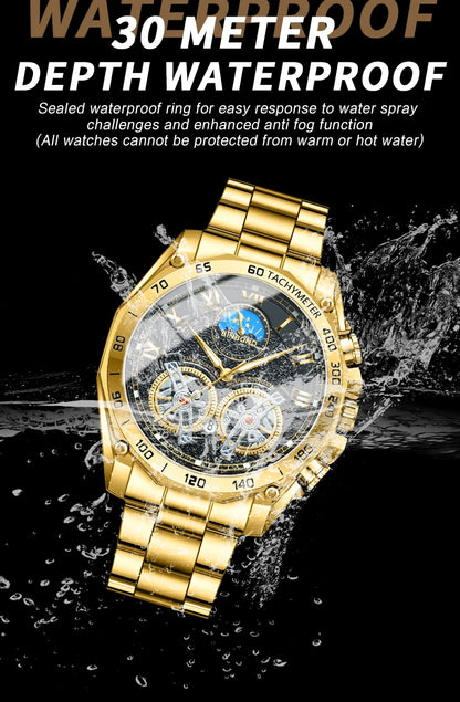 BINBOND Men’s Luxury Quartz Watch