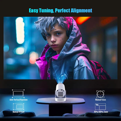 Cinema 4K Magcubic Projector
