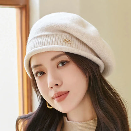 LOW STOCK! Ultra-Soft Fleece-Lined Knit Beanie with Hidden Pocket