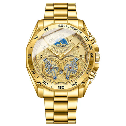 BINBOND Men’s Luxury Quartz Watch