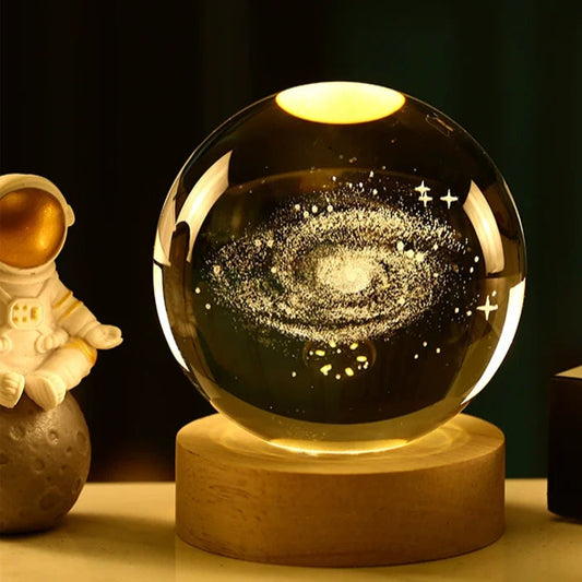 3D Night Light Crystal Ball