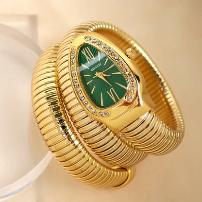 Elegant Wraparound Watch – Feminine, Modern, Iconic